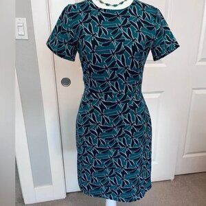 Sugarhill Boutique Vintage Dragonfly Cocktail Dress Sz 0